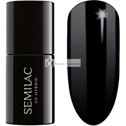 Semilac UV Nail Polish 300 Perfect Black 7ml