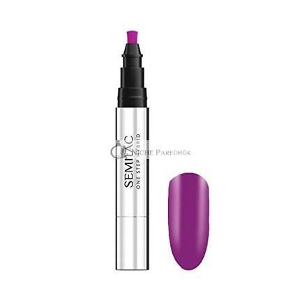 Semilac One Step UV Nail Polish 3in1 Hyacinth Violet 3ml