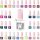Hi Hybrid UV Gel Nail Polish in Popular Beige, Blue, Brown, Pink, Yellow, Gold, Green, and Grey Colors 5ml