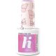 Hi Hybrid Twinkle Pink Semi-Permanent UV Gel Nail Polish 5ml - Lasts 2-3 Weeks with Ultra-Shine Finish - Manicure and Nail Art