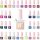 Hi Hybrid UV Gel Nail Polish in Popular Beige, Blue, Brown, Pink, Yellow, Gold, Green, and Grey Colors 5ml 423 Champagne Gold
