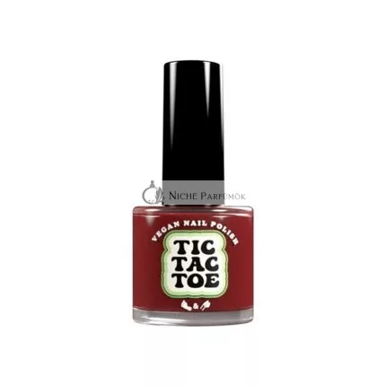 TIC TAC TOE Vegan Nail Polish #12 Bitter Sweet Chestnut 5ml