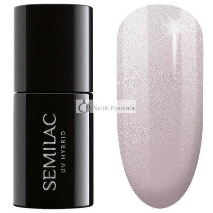 Semilac UV Nail Polish Hybrid 236 Peach Pearl 7ml