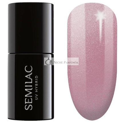 Semilac UV Hybrid Nail Polish 238 Rose Pearl 7ml