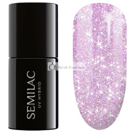 Semilac UV Hybrid Nail Polish 242 Pink Sands 7ml Seaqueen Collection