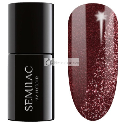 Semilac UV Nail Polish Hybrid 397 Tea before Wine 7ml Day & Night Collection