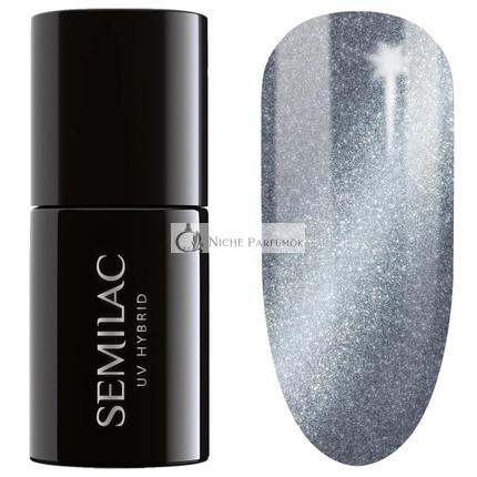 Semilac UV Nail Polish Hybrid 465 Luxury Chillout 7ml Silk Effect Collection