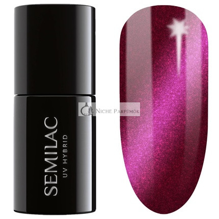 Semilac UV Nail Polish Hybrid 468 Pink Cossy Essentials 7ml Silk Effect Collection