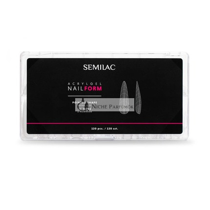 Semilac Acrylgel Nail Forms Pointed 120 Pcs
