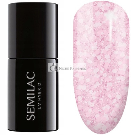 Semilac UV Hybrid Nail Polish 491 Strawberry Ice 7ml