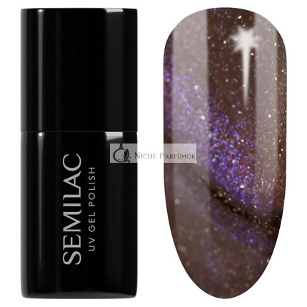 Semilac UV Nail Polish 827 AI Brown 7ml