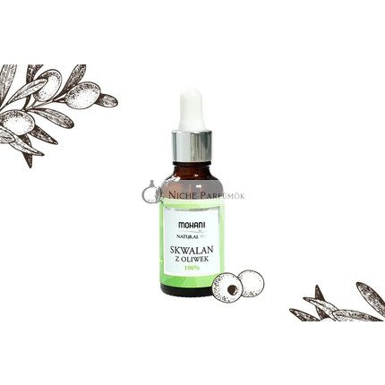 MOHANI SKWALAN Moisturizing and Elasticizing Serum with 100% Olive Oil 30ml