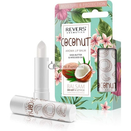 Revers Kiss Long Lasting Hydration Moisturizing Lip Balm Stick Coconut