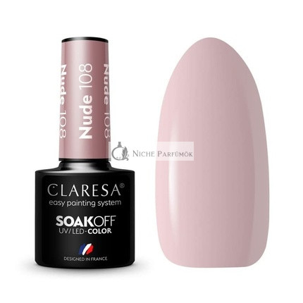 Claresa 108 Nude UV Nail Polish 5ml