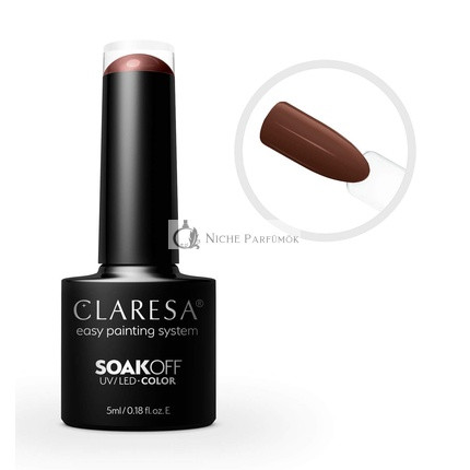 CLARESA SoakOFF UV/LED Gel Brown 304 5ml