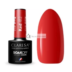 Claresa 412 Red UV Nail Polish 5ml