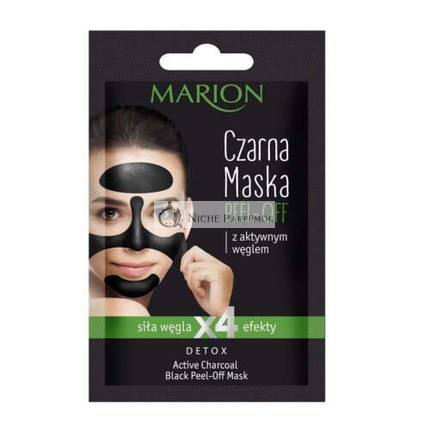 Marion Detox Peel-Off Mask with Activated Charcoal 6g