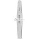 T4B Lussoni Zebra Diamond Files Trapezoid Nail File 180/240 Grit for Artificial and Natural Nails - Pack of 25