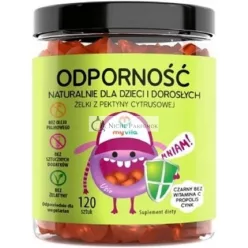   MyVita Resistance Vitamins Minerals Dietary Supplements for Children and Adults 2 Jellybeans per Day 120 Gels