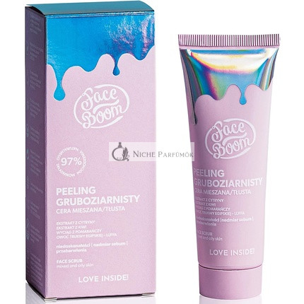 Body Boom Face Scrub for Mixed and Oily Skin 50g