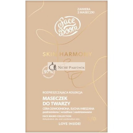 Faceboom Skin Harmony Face Mask Collection for Dehydrated, Dry, and Combination Skin