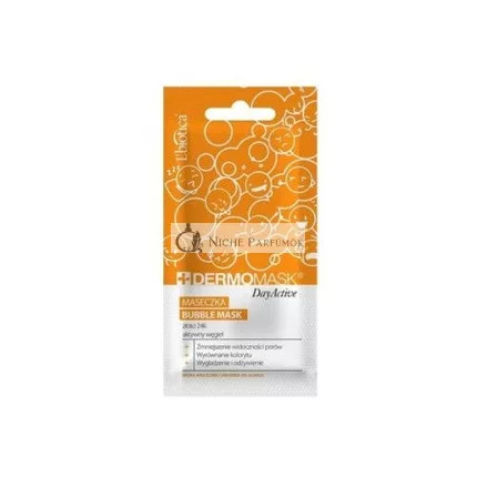L'BIOTICA Dermomask Day Active Bubble Face Mask with 24k Gold