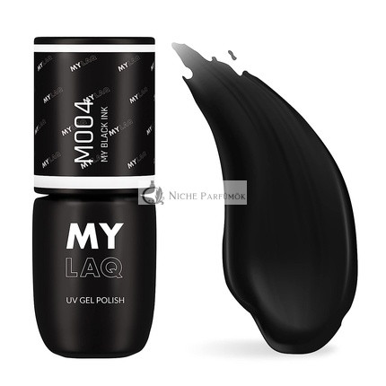 MYLAQ UV Nail Polish My Black Ink 7.2ml