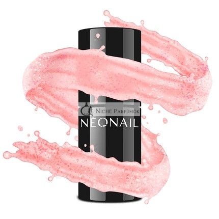 Neonail Pink Glitter Lacquer Uv Nail Polish 7.2 Ml Sleeping Beauty Uv Led 4825-7