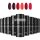 Neonail Lady In Red Collection Uv Hybrid Nail Polish Soak Off 7,2ml 3763 Fiery