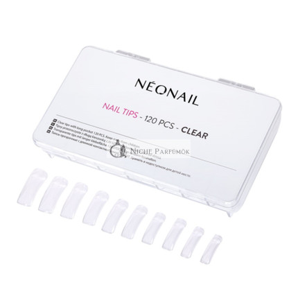 NeoNail Transparent Nail Tips with Long Bag