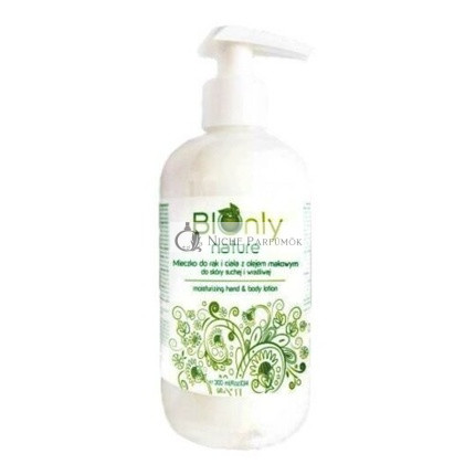 BIOnly Nature Hand and Body Milk with Poppy Seed Oil 300ml
