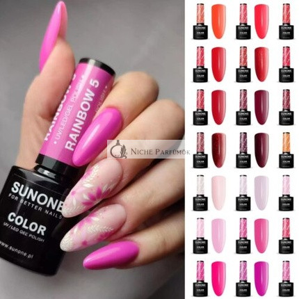 Sunone Soak Off Hybrid UV LED Flexy Gel Manicure Pedicure Nails Colours 5ml