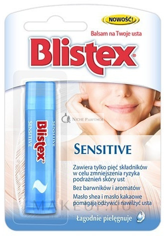 Blistex Sensitive Lip Balm - Soothing Care for Sensitive Skin