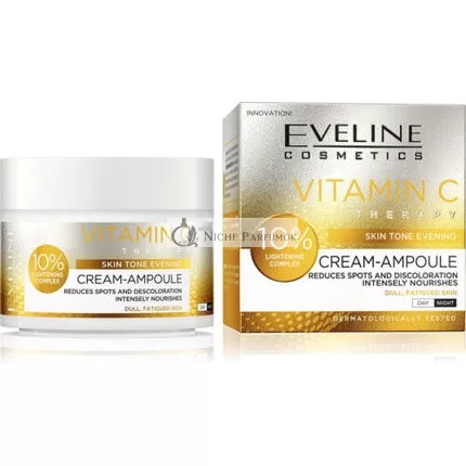 Eveline Vitamin C Illuminating Cream Ampoule Lightening Complex Matte Skin 50ml