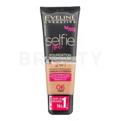   Eveline Selfie Time 2in1 Foundation & Concealer Long-Lasting Makeup 2in1 06 Honey 30 ml