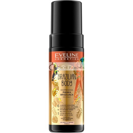 Eveline Cosmetics Brazilian Body Express Body Foam Bronzing 150ml - One Size Natural