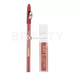  Eveline OH! My Velvet Lips Matt Lip Kit set for a matte effect 13 Brownie Biscotti 4.5 ml