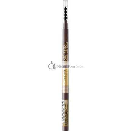 Eveline Cosmetics Micro Precision Ultra Precise Eyebrow Pencil Dark Brown 43 EU Red