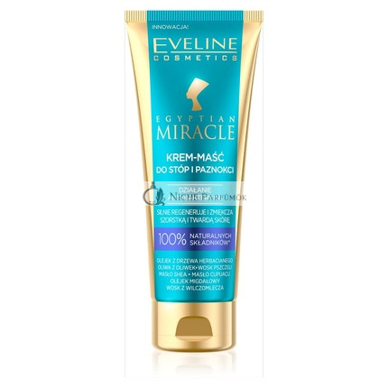 Eveline Cosmetics Egyptian Miracle Cream-Salve for Feet and Nails Antibacterial 50ml