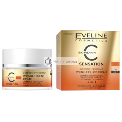 Eveline Sensation C Anti-Wrinkle Face Cream Day/Night Intensely Firming