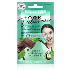   Eveline Cosmetics Look Delicious Smoothing Face Mask with Natural Exfoliation 10ml