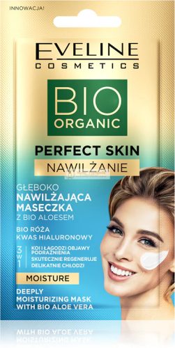 Eveline Cosmetics Perfect Skin Intensive Moisturizing Mask with Organic Aloe 8ml
