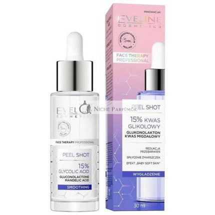 Eveline Face Therapy Peel Shot Smoothing Treatment with 15% Glycolic Acid 30ml