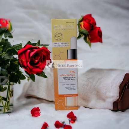 Eveline Face Therapy Serum Shot Illuminating Treatment with 15% Vitamin C + Cg 30ml