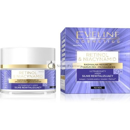 Eveline Retinol & Niacinamide 50+ Ultra Rich Highly Revitalising Night