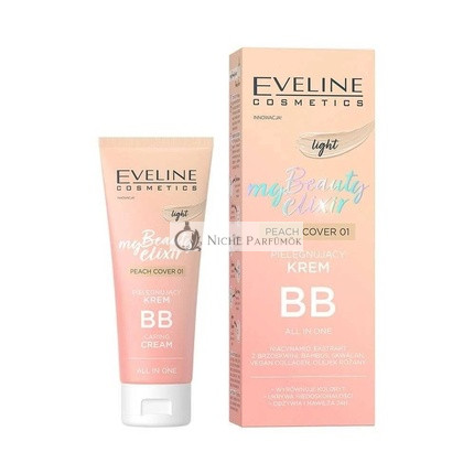 Eveline My Beauty Elixir Nourishing BB Cream All In One Light Peach Cover 30ml