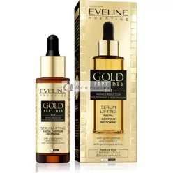   Eveline Gold Peptides 3in1 Face Serum Lifting Wrinkle Reduction Vitamin C 30ml