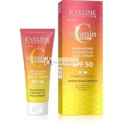   Eveline Vitamin C 3x Action Moisturizing Protective Day Cream SPF50 30ml