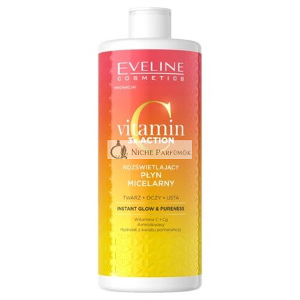 Eveline Co Vitamin C 3x Action Illuminating Micellar Liquid 500ml