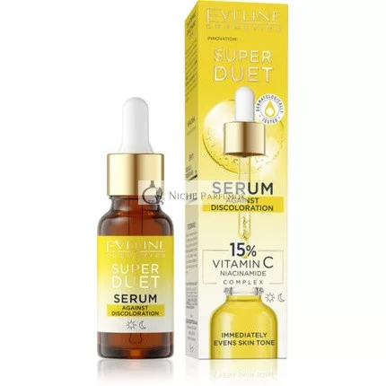 Eveline Super Duet Concentrated Serum Vitamin C Niacinamide Complex 18ml